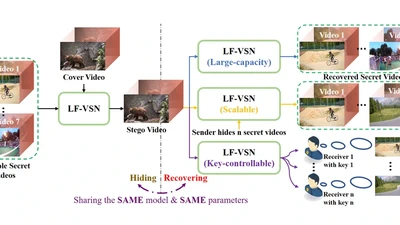 Large-capacity and Flexible Video Steganography via Invertible Neural Network featured image